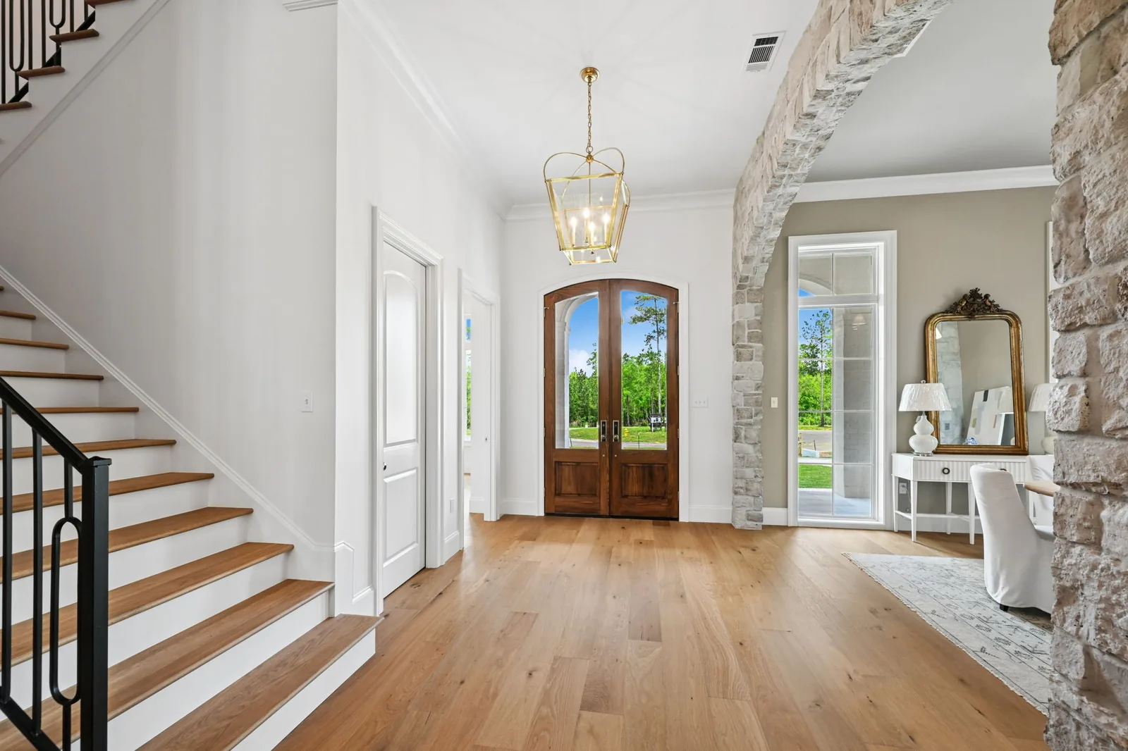 Entry + stair