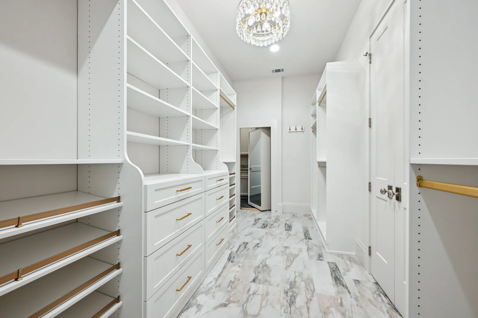 Closet millwork
